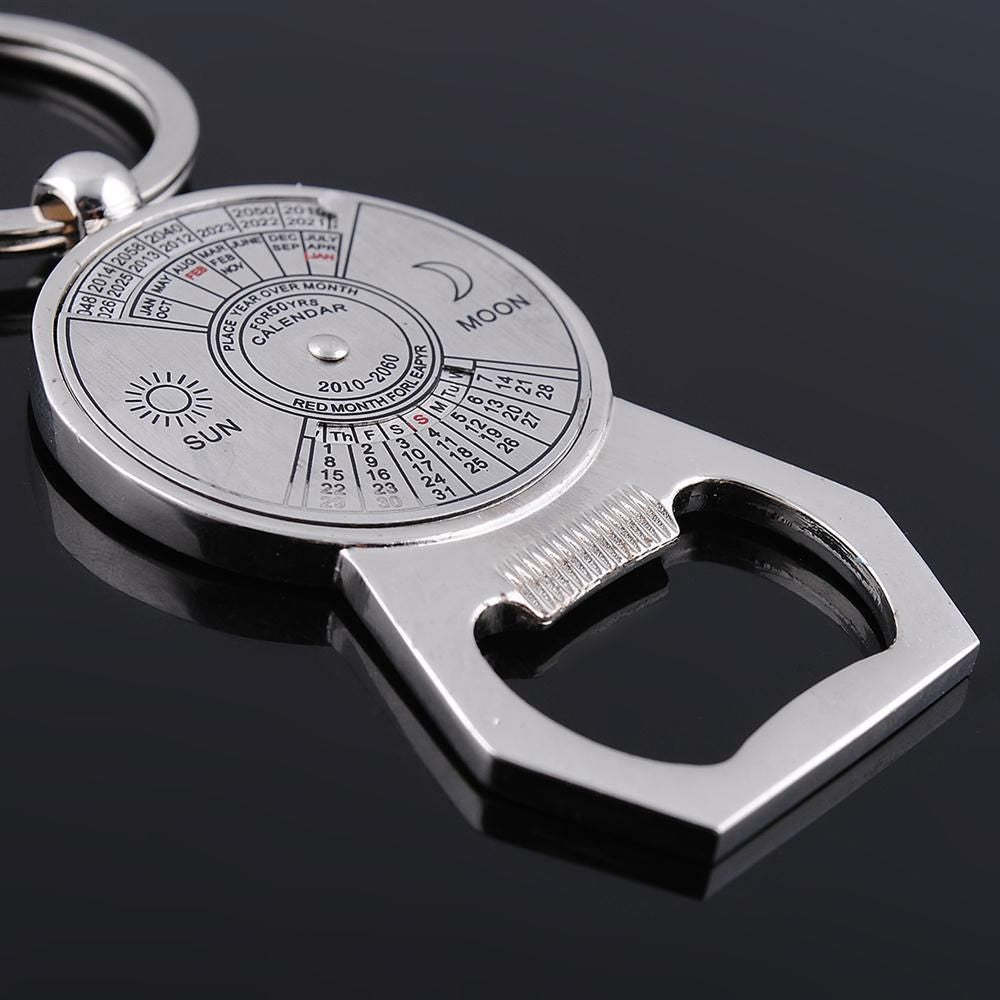 Wholesale Zinc Alloy Perpetual Calendar Keychain